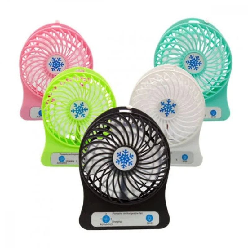 Вентилятор настільний з акумулятором Mini Fan XSFS-01 - Зображення 2