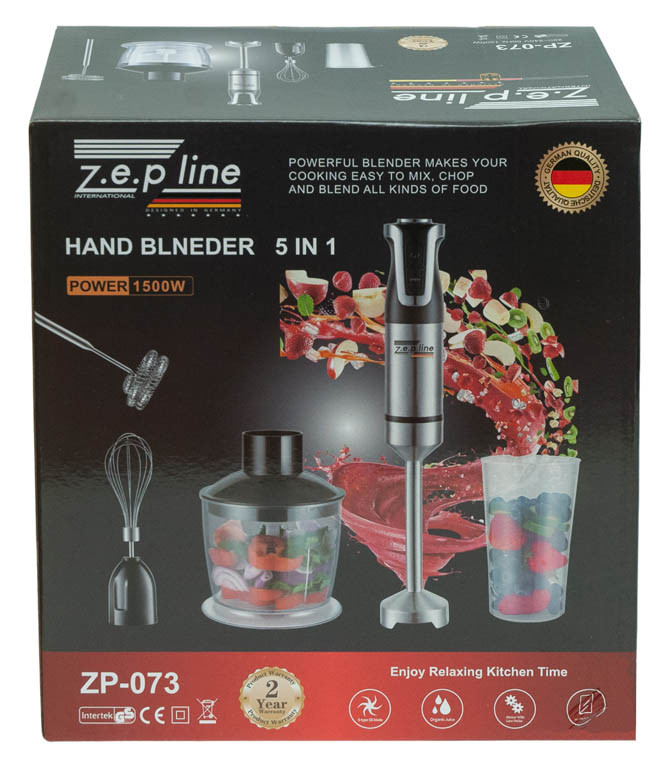 Блендер 5в1 Zepline ZP-073 1500 Вт - Зображення 2