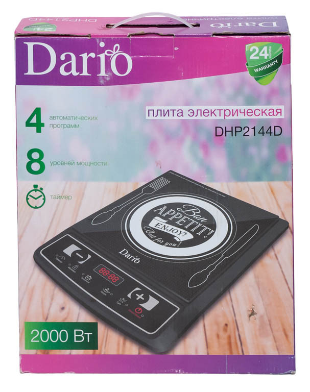 Настільна плита електрична Dario DHP2144D - Зображення 2