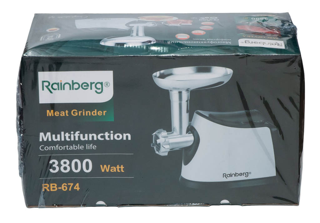 Електром'ясорубка Rainberg Rb 674 3000 Вт - Зображення 2