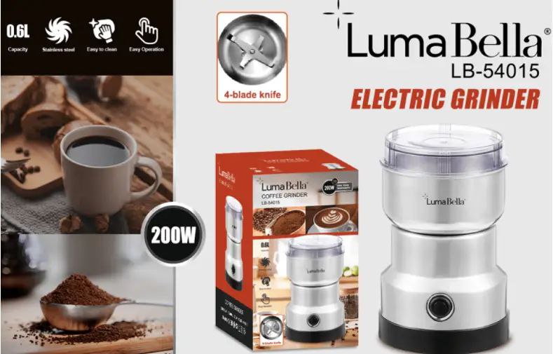Кавомолка електрична LumaBella LB-54015