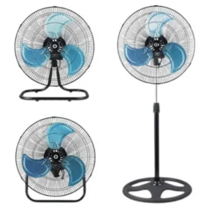 Вентилятор 3в1 підлоговий, настільний та настінний, 3 швидкості Alfarid Fan 18 Stand Fan