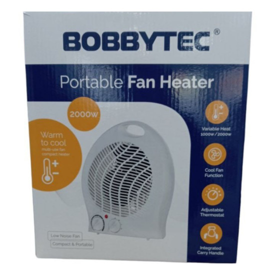 Тепловентилятор 200C BOBBYTEC - Зображення 2